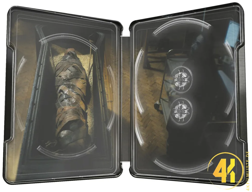Lee Cronin The Mummy 4K Steelbook Inlay Ultra HD Blu-ray Disc