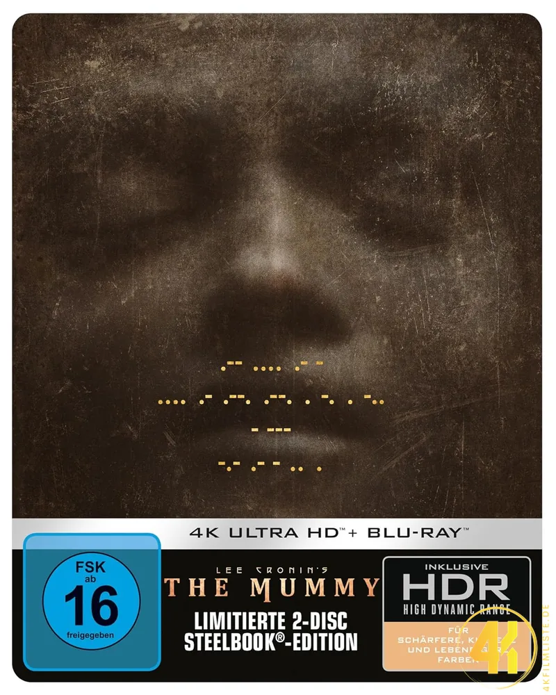 Lee Cronins Mummy 4K Steelbook Frontcover Ultra HD Blu-ray Disc