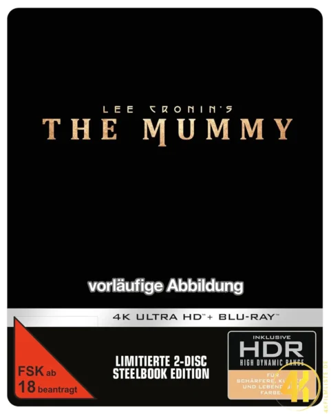Lee Cronin’s The Mummy – 4K Steelbook (UHD + Blu-ray Disc)