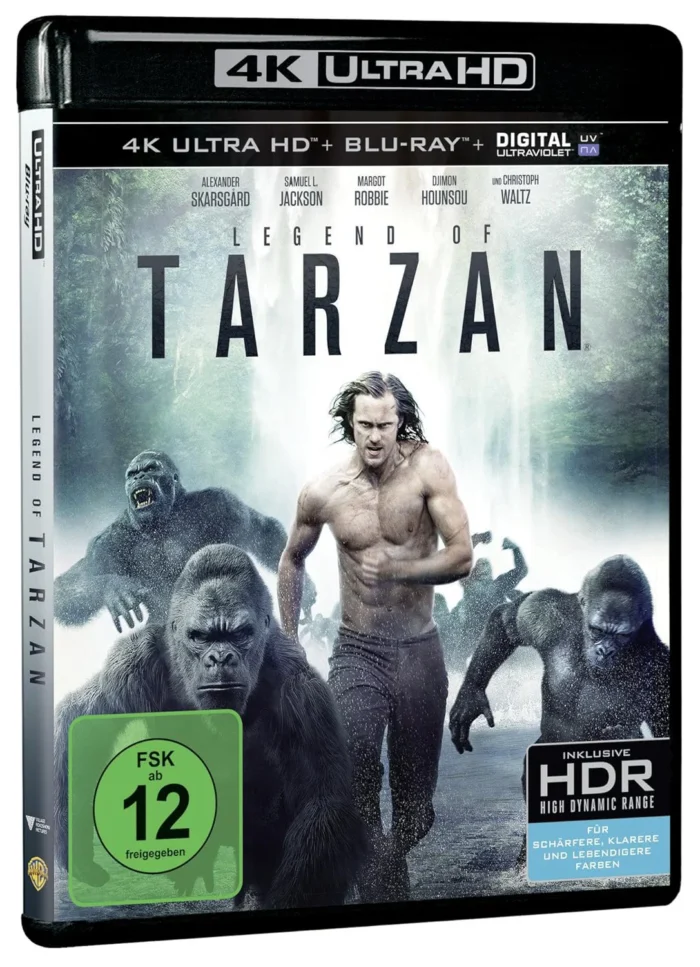 Legend of Tarzan – 4K Blu-ray (UHD + Blu-ray Disc)