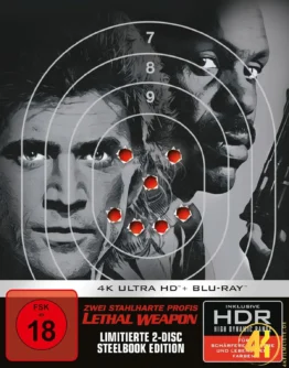 Lethal Weapon 4K Steelbook Ultra HD Blu-ray Disc 1