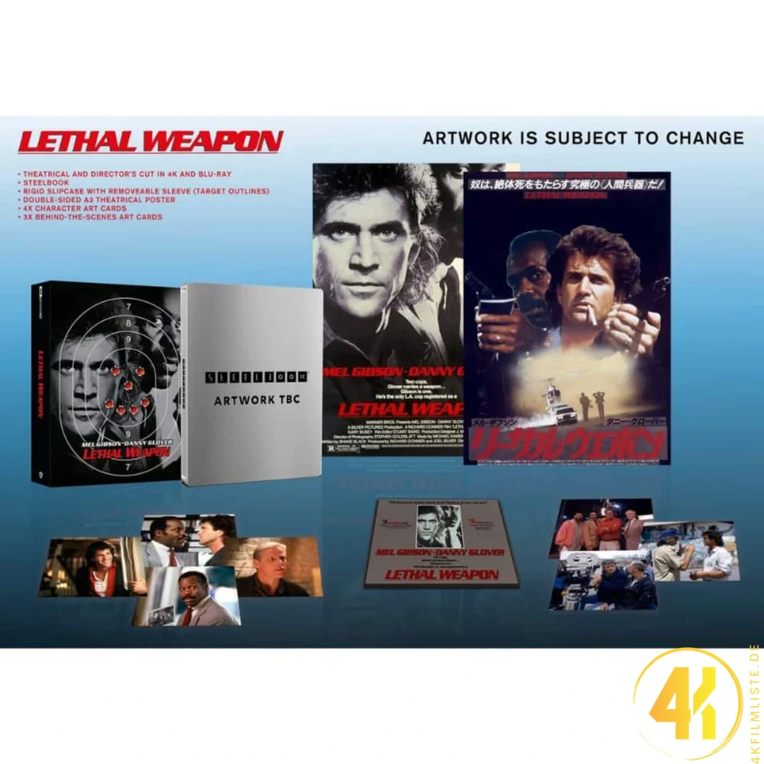 Lethal Weapon 4K Steelbook
