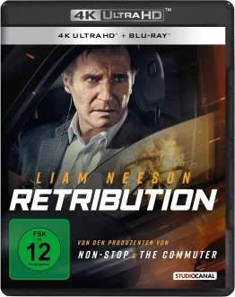 Liam Neeson in Retribution 4K Blu-ray Disc von Studiocanal