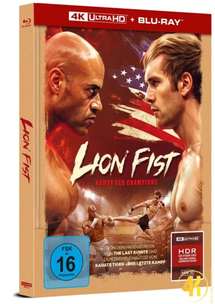 Lion Fist: Kampf der Champions – 4K Mediabook (UHD + Blu-ray Disc)