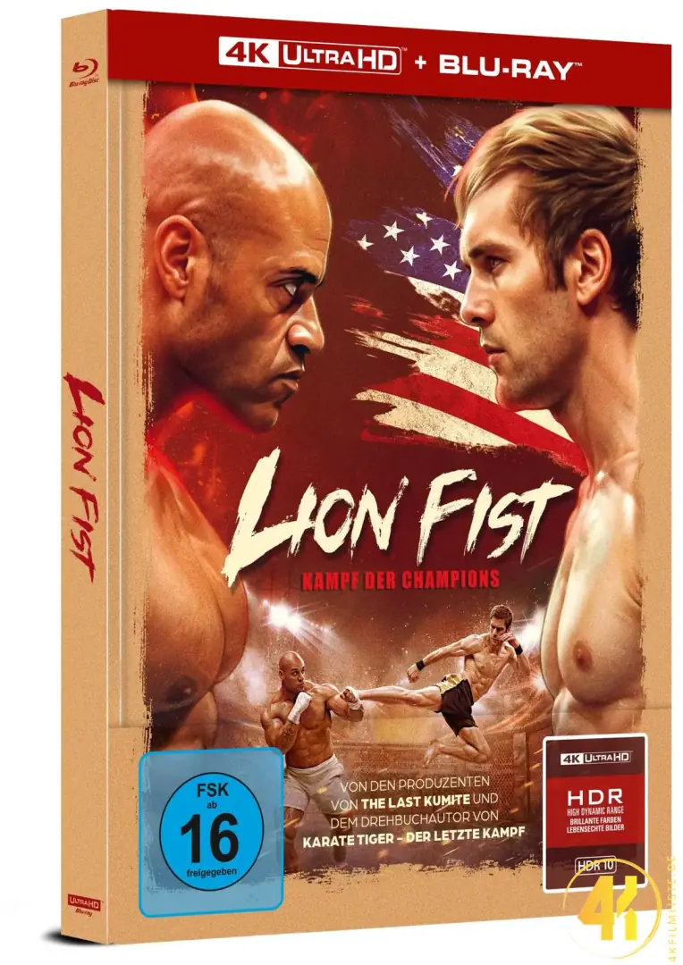 Lion Fist Kampf der Champions 4K Mediabook