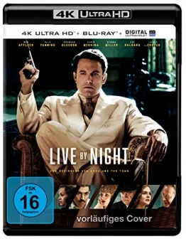 Live by Night 4K Blu-ray UHD Blu-ray Disc