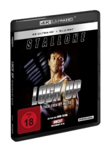 Lock up - Überleben ist alles 4K UHD Keep Case Cover Seitenansicht mit Sylvester Stallone (FSK Logo sichtbar)