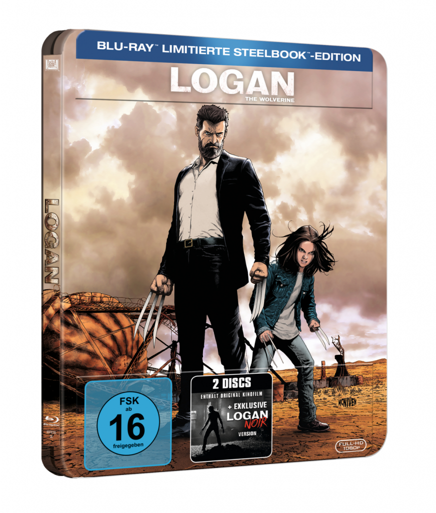 Logan gibt es exklusiv im Blu-ray-Steelbook