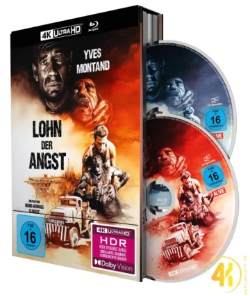 Lohn der Angst – 4K Mediabook (UHD + Blu-ray Disc)