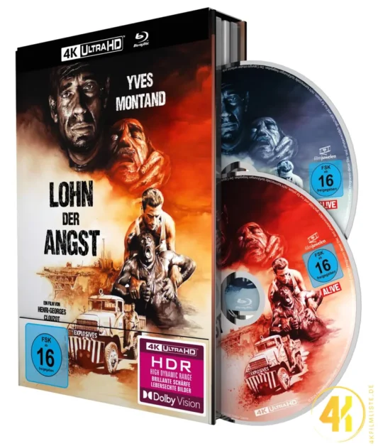 Lohn der Angst 4K Mediabook Front Ultra HD Blu-ray Disc