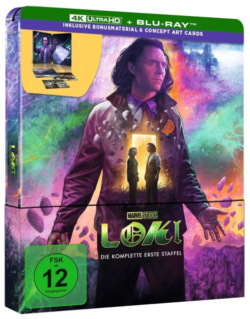 Loki (Staffel 1) – 4K Steelbook (UHD + Blu-ray Disc)