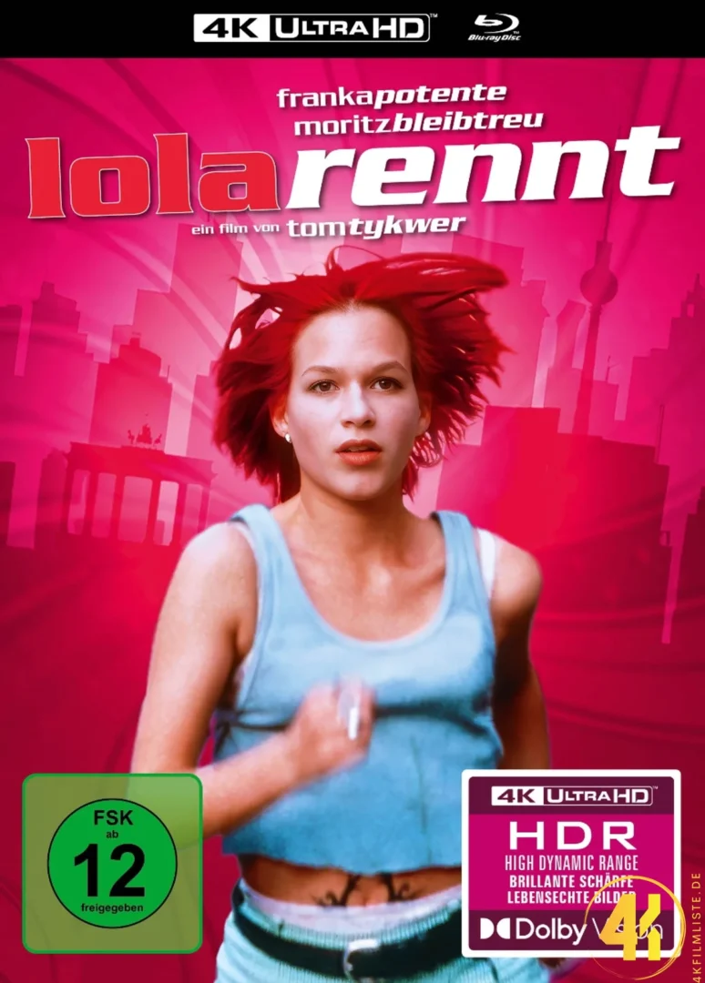 Lola rennt 4K Mediabook Ultra HD Blu-ray Disc