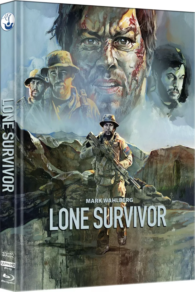 Lone Survivor mit Mark Wahlberg - 4K Mediabook - Cover A (ohne FSK Logo)
