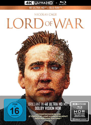 Lord of War - 4K Mediabook (Frontcover) mit Dolby Vision Logo