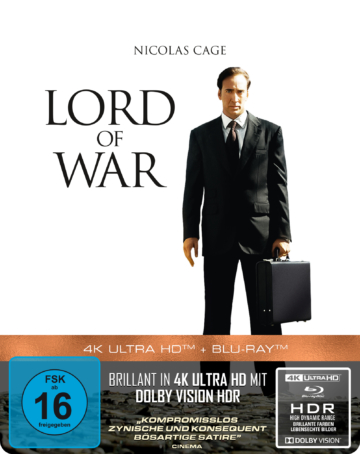 Frontcover Lord of War - 4K Ultra HD Steelbook
