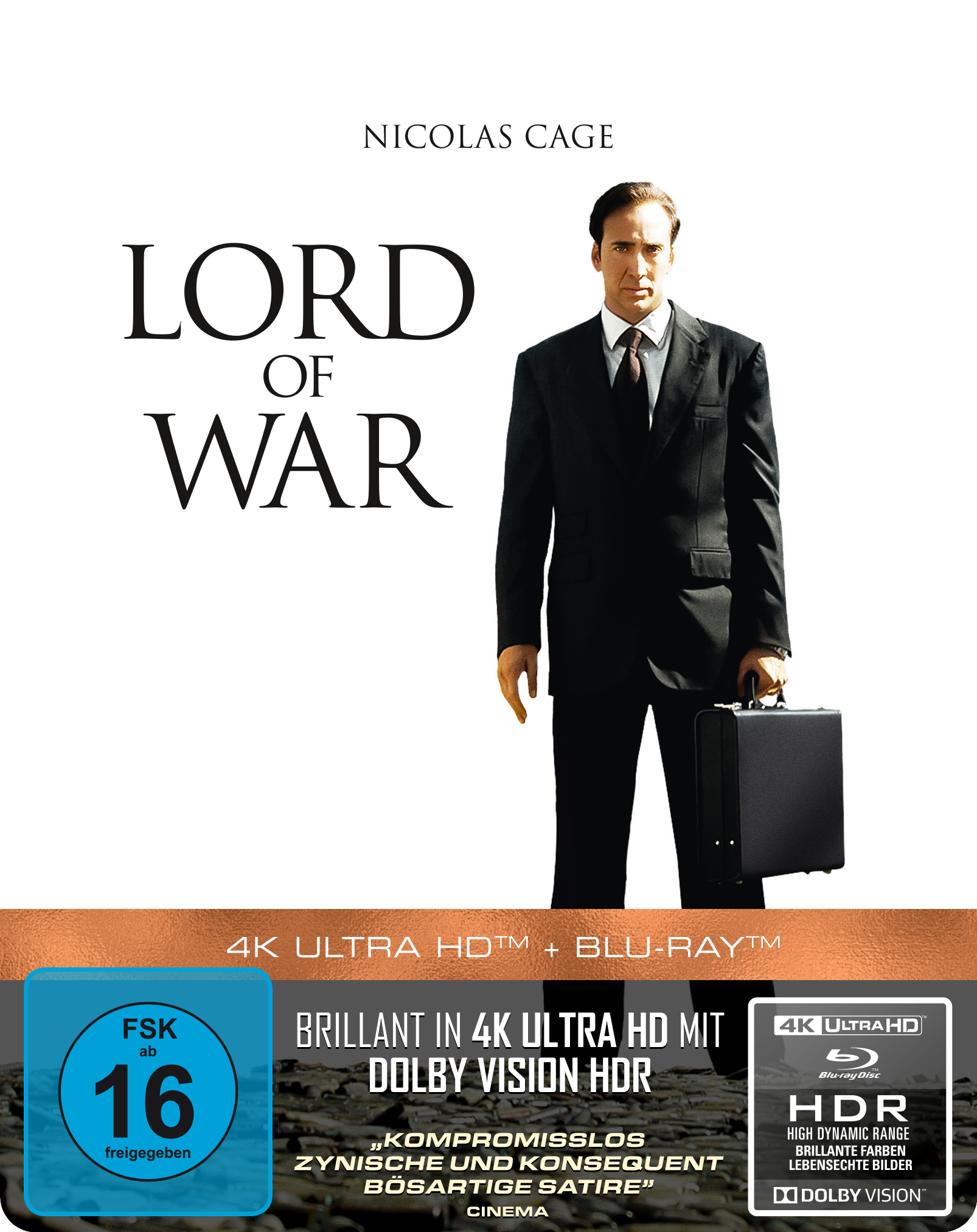 Frontcover Lord of War - 4K Ultra HD Steelbook