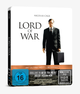 Lord of War - 4K Steelbook mit Nicolas Cage (mit Dolby Vision HDR)