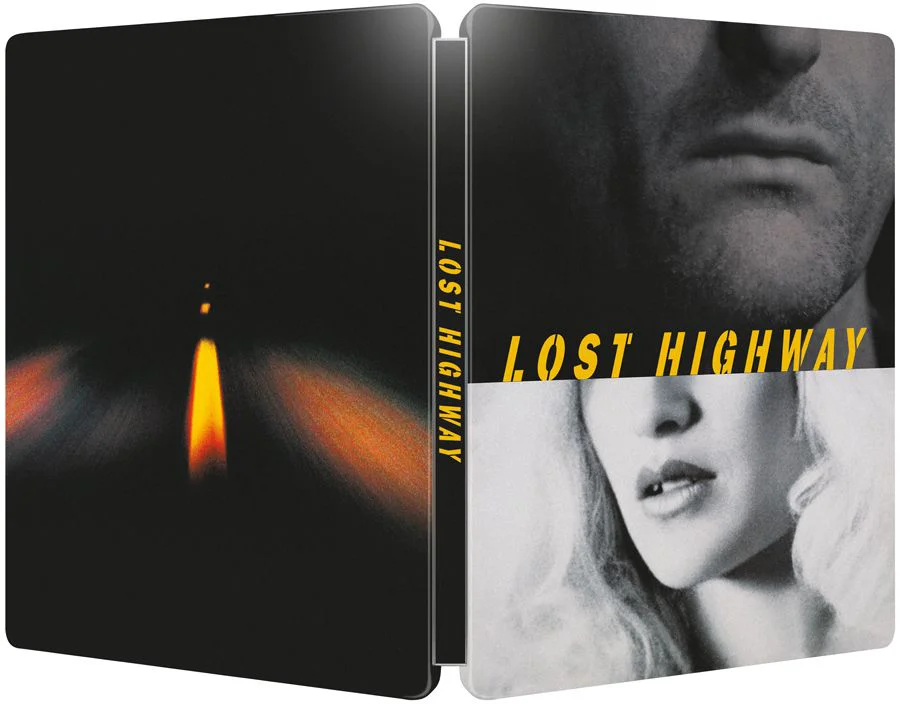 Lost Highway 4K Steelbook Front- und Backcover