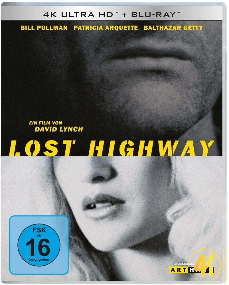 Lost Highway 4K Blu-ray Ultra HD Blu-ray Disc