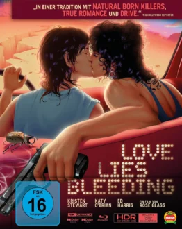 Love Lies Bleeding 4K Vintage Cover Ultra HD Mediabook