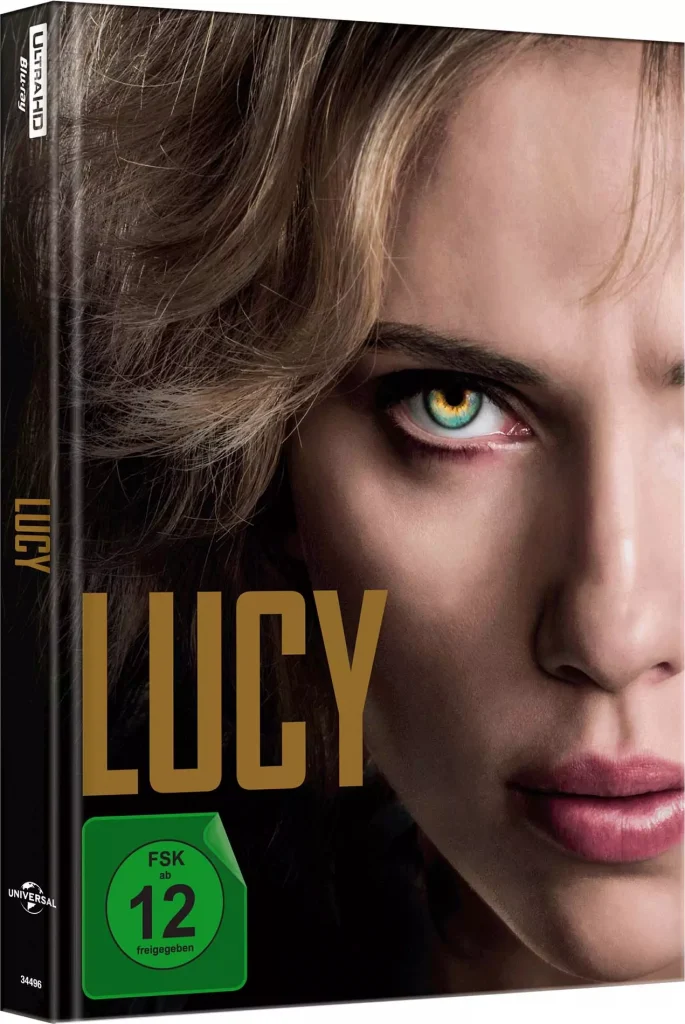 Lucy - 4K UHD Mediabook (3D Ansicht)