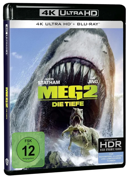 Meg 2: Die Tiefe – 4K Blu-ray (UHD + Blu-ray Disc)