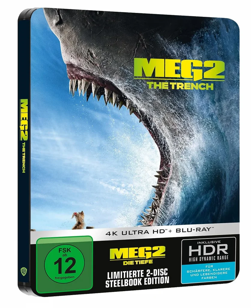 MEG 2: Die Tiefe 4K Ultra HD Blu-ray Disc im Steelbook