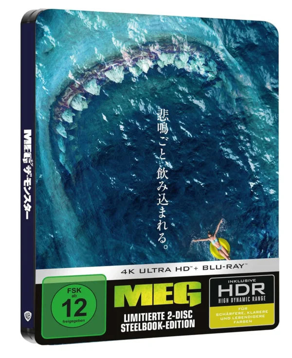 MEG – 4K Steelbook (UHD + Blu-ray Disc)