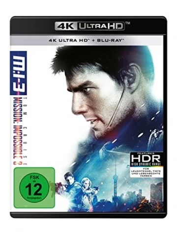 MI3 Mission Impossible 3 4K Blu-ray UHD Blu-ray Disc