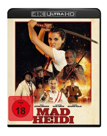 Mad Heidi 4K Ultra Hd Blu-ray Disc FSK 18