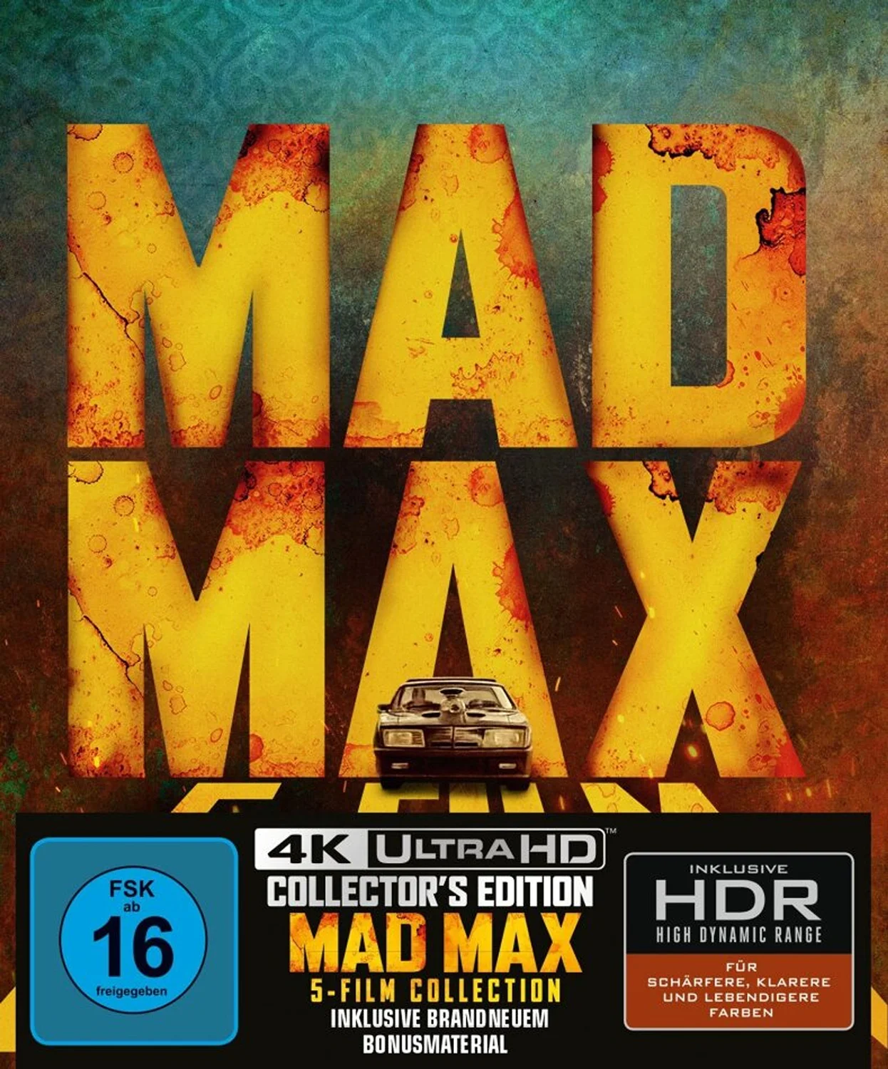 Mad Max (5 Film Collection) – 4K Digipak (UHD + Blu-ray Disc)