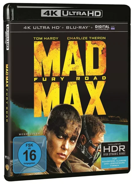Mad Max Fury Road 4K Blu-ray Disc im UHD Keep Case