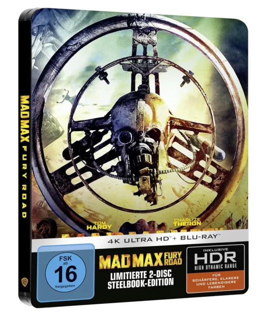 Mad Max: Fury Road – 4K Steelbook (UHD + Blu-ray Disc)