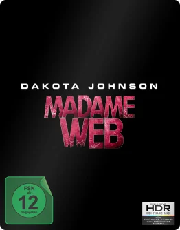 Madame Web 4K Steelbook Ultra HD Blu-ray Disc