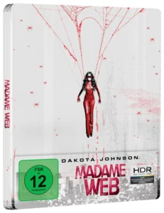 Madame Web 4K Steelbook Ultra HD Blu-ray Disc grau