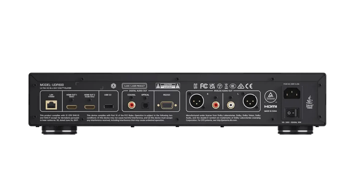 Magnetar UDP800 Rückseite