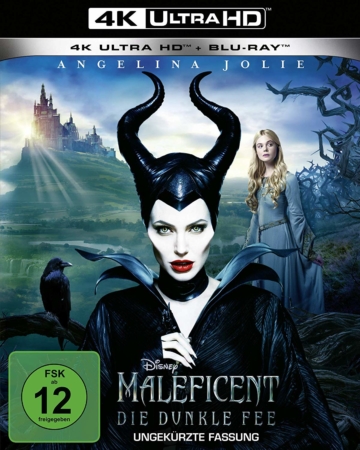 Maleficent 4K - Die dunkle Fee Frontansicht der 4K UHD Blu-ray Disc