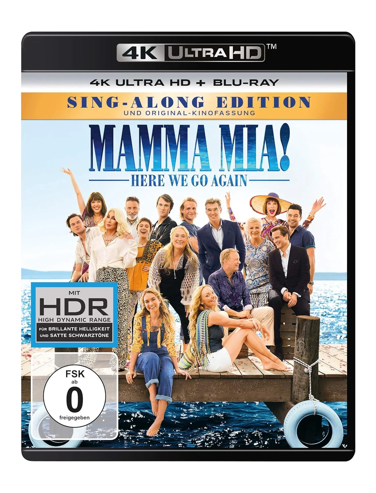 Mamma Mia! Here We Go Again – 4K Blu-ray (UHD + Blu-ray Disc)