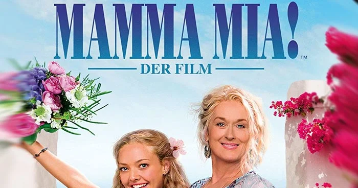 Offizielles 4K Logo zu Mamma Mia! - Der Film