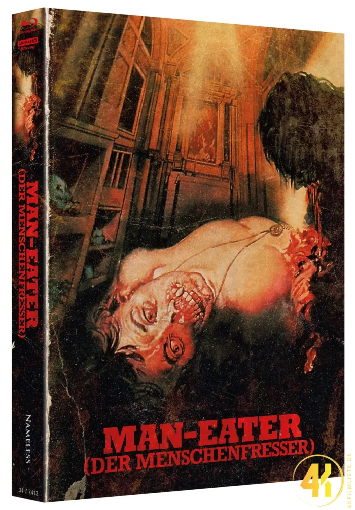 Man Eater (Der Menschenfresser) (Cover H) – 4K Mediabook (UHD + 2x Blu-ray Disc)