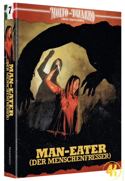 Man Eater (Der Menschenfresser) Cover I 4K Mediabook