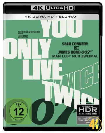 Man lebt nur zweimal – 4K Blu-ray (UHD + Blu-ray Disc)