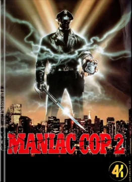 Mania Cop 2 Cover A 4K Mediabook Ultra HD Blu-ray Disc