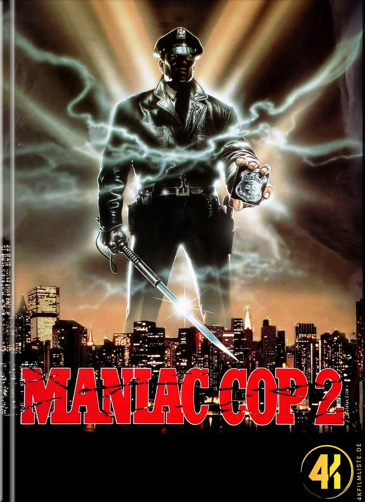 Maniac Cop 2 (Cover A) – 4K Mediabook (UHD + Blu-ray Disc)