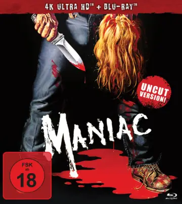 Maniac 4K UHD Frontcover ohne HD Keep Case