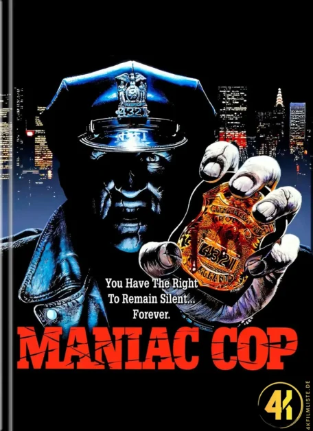 Maniac Cop Cover A 4K Mediabook