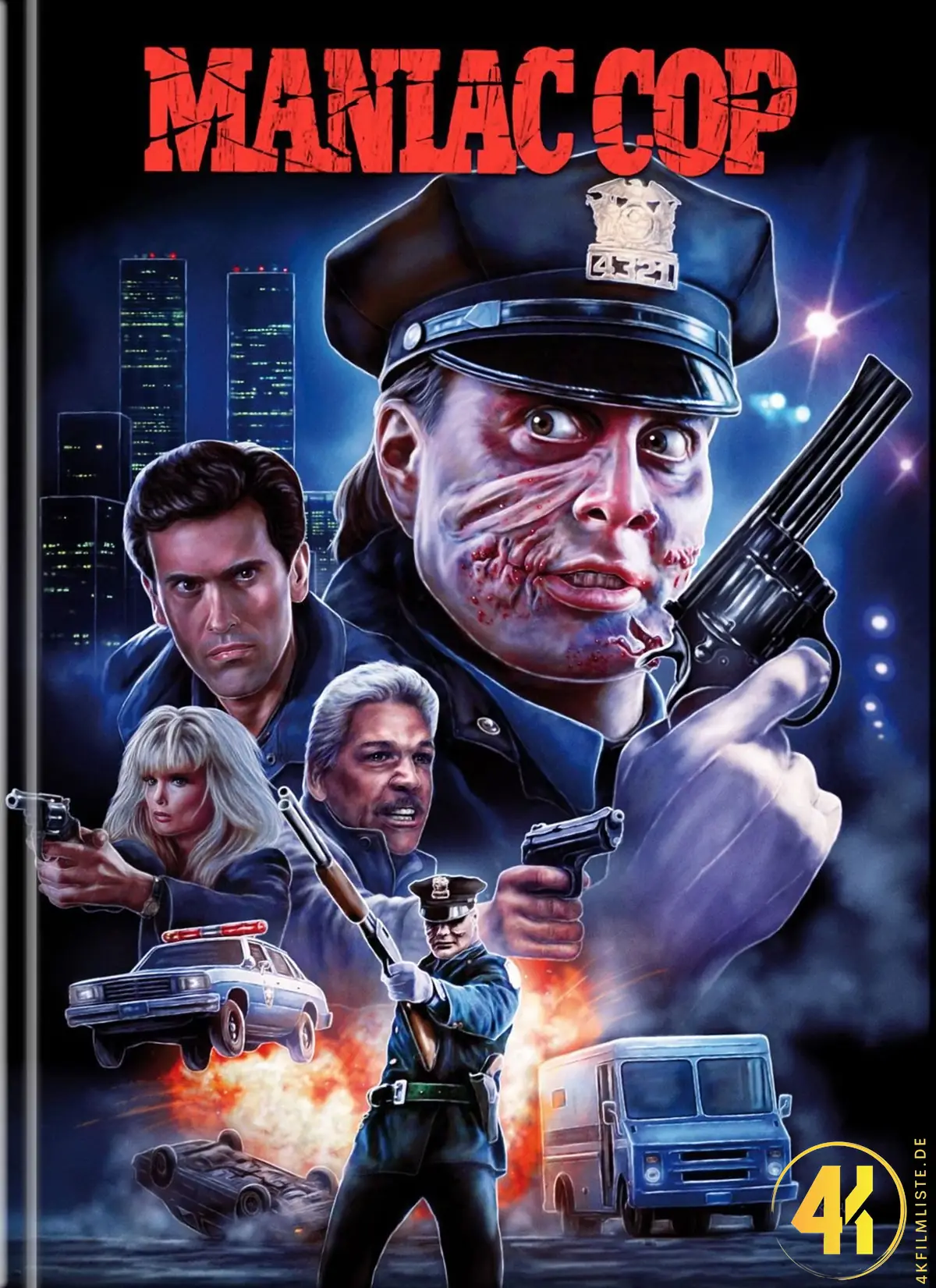 Maniac Cop (Cover B) – 4K Mediabook (UHD + Blu-ray Disc)