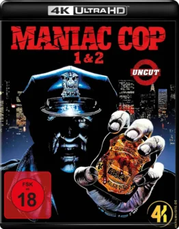 Maniac Cop uncut 18 4K Blu-ray Ultra HD Blu-ray Disc