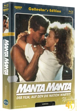 Manta Klassiker Retro Cover C 4K Mediabook Ultra HD Blu-ray Disc