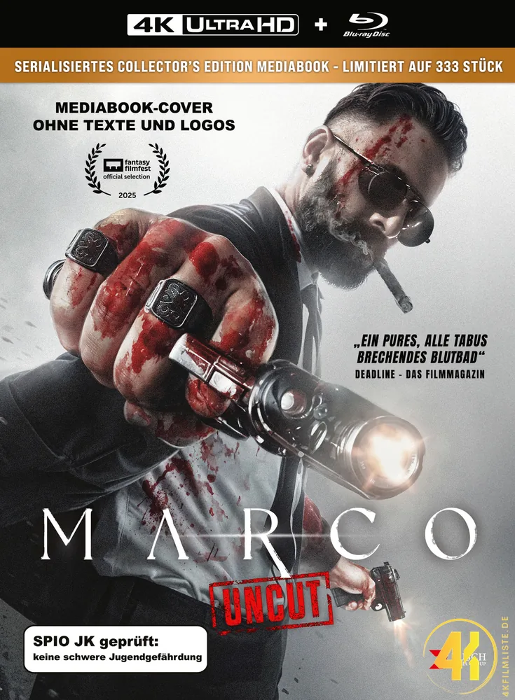 Marco 4K Mediabook Cover B Ultra HD Blu-ray Disc